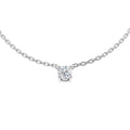 SN1502 — Necklace - 9k White Gold