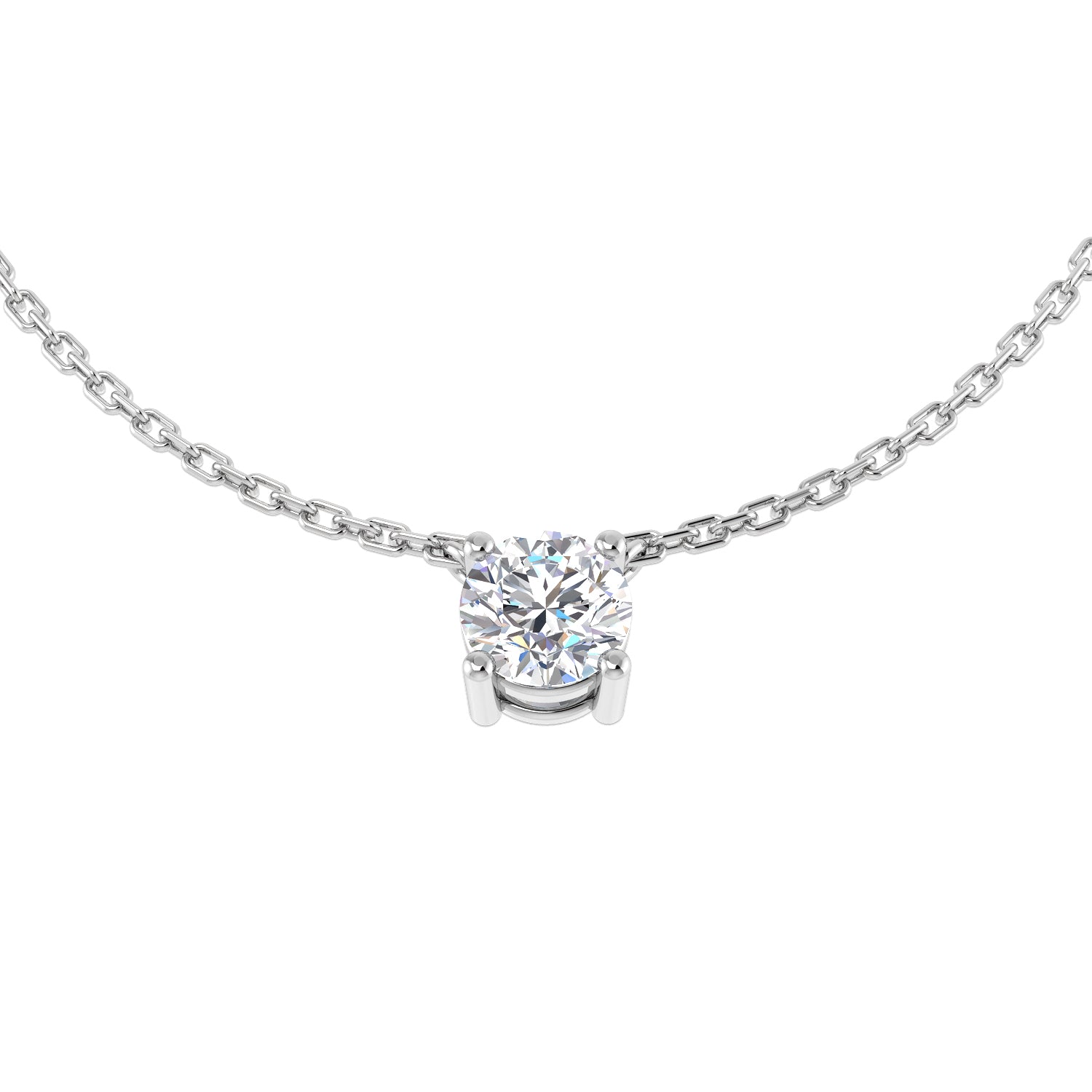 SN1506 — Necklace - 9k White Gold