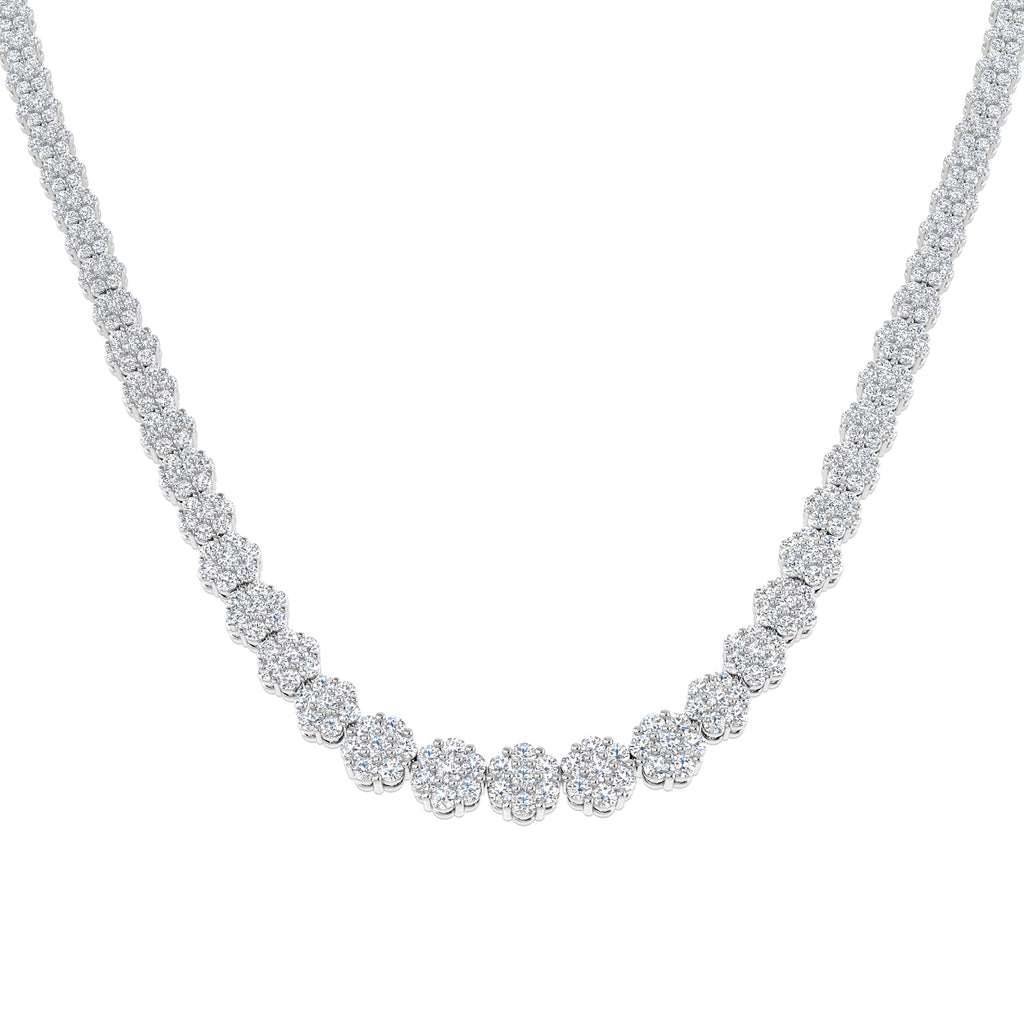 SN1510 — Necklace - 9k White Gold