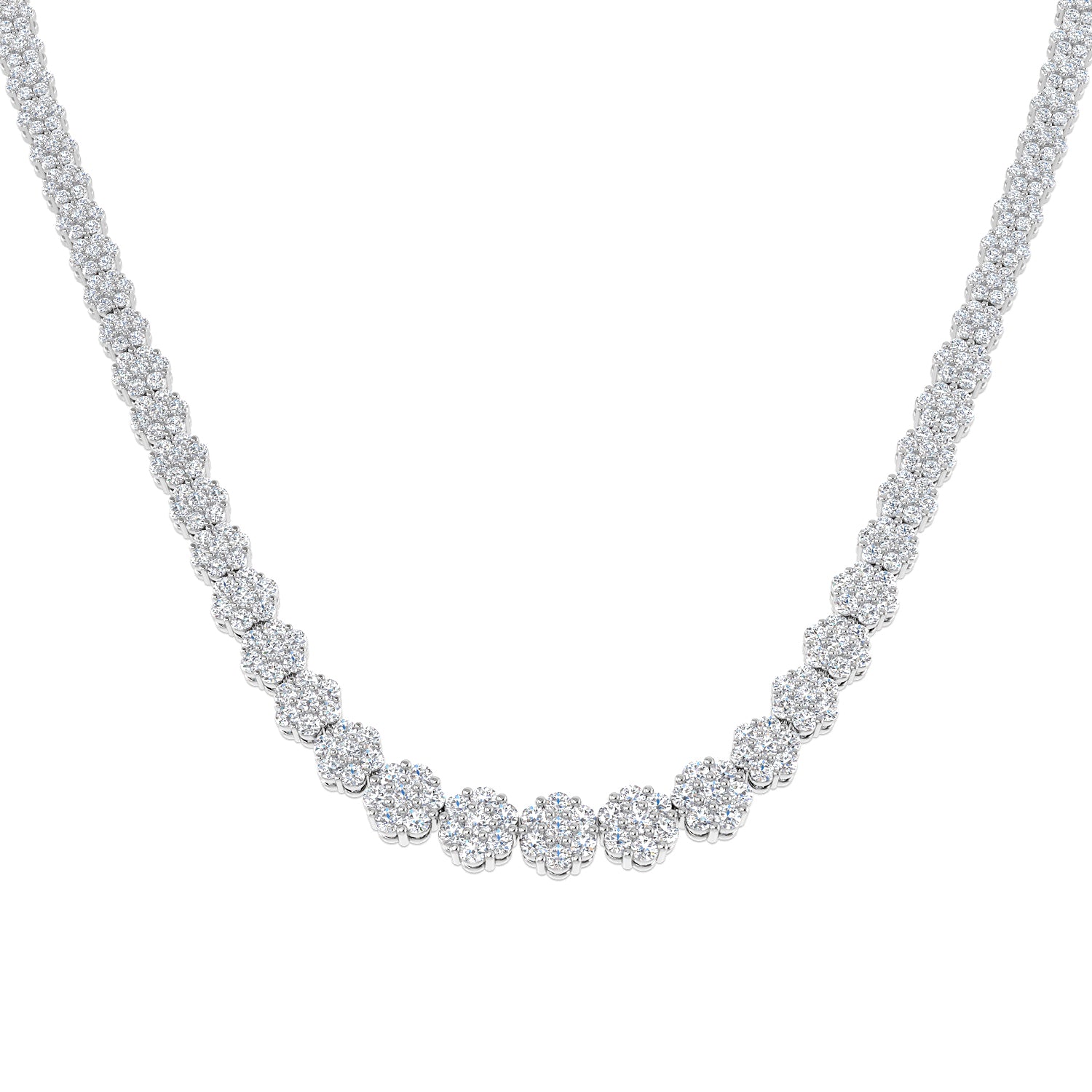 SN1510 — Necklace - 9k White Gold