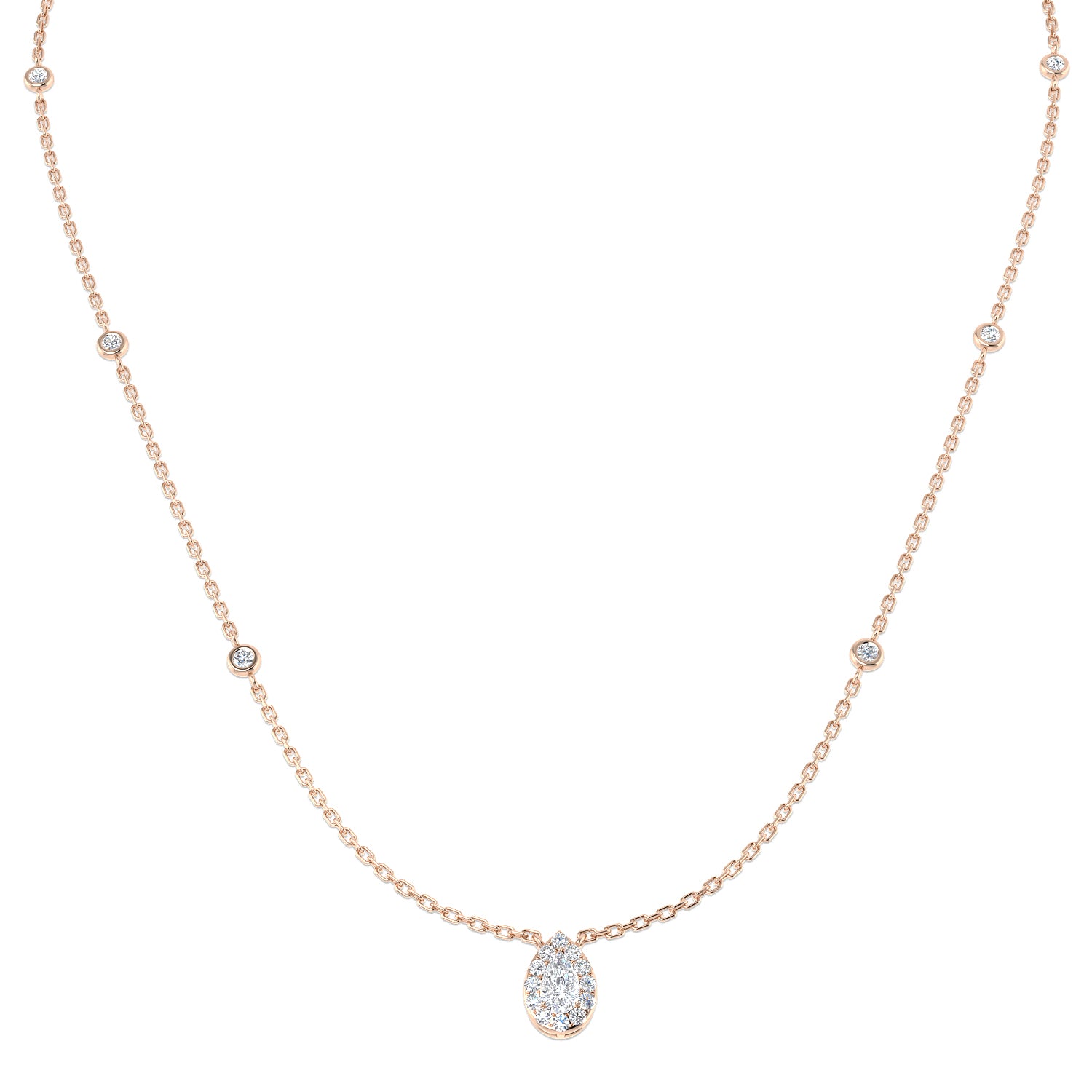SN1523 — Necklace - 9k Rose Gold