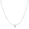 SN1523 — Necklace - 9k White Gold