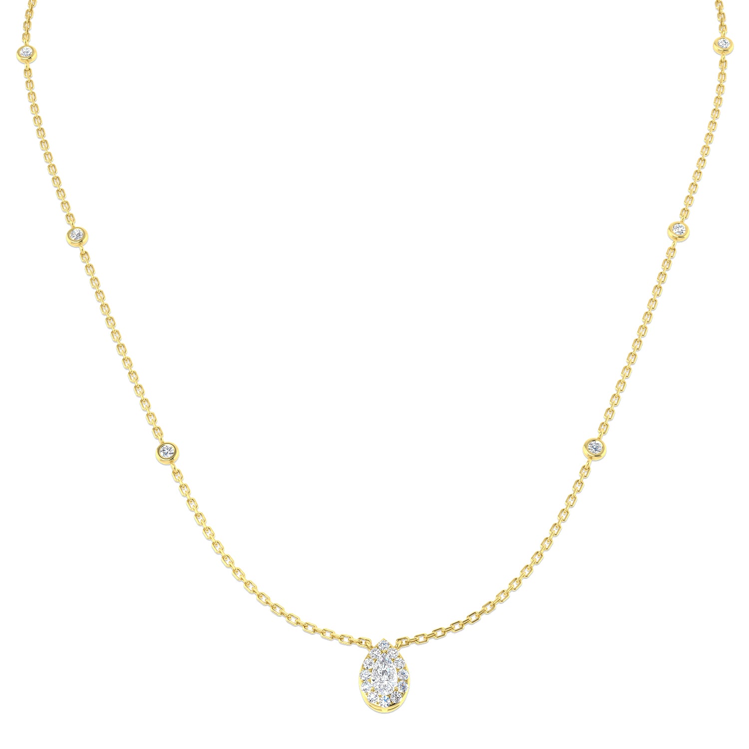 SN1523 — Necklace - 9k Yellow Gold