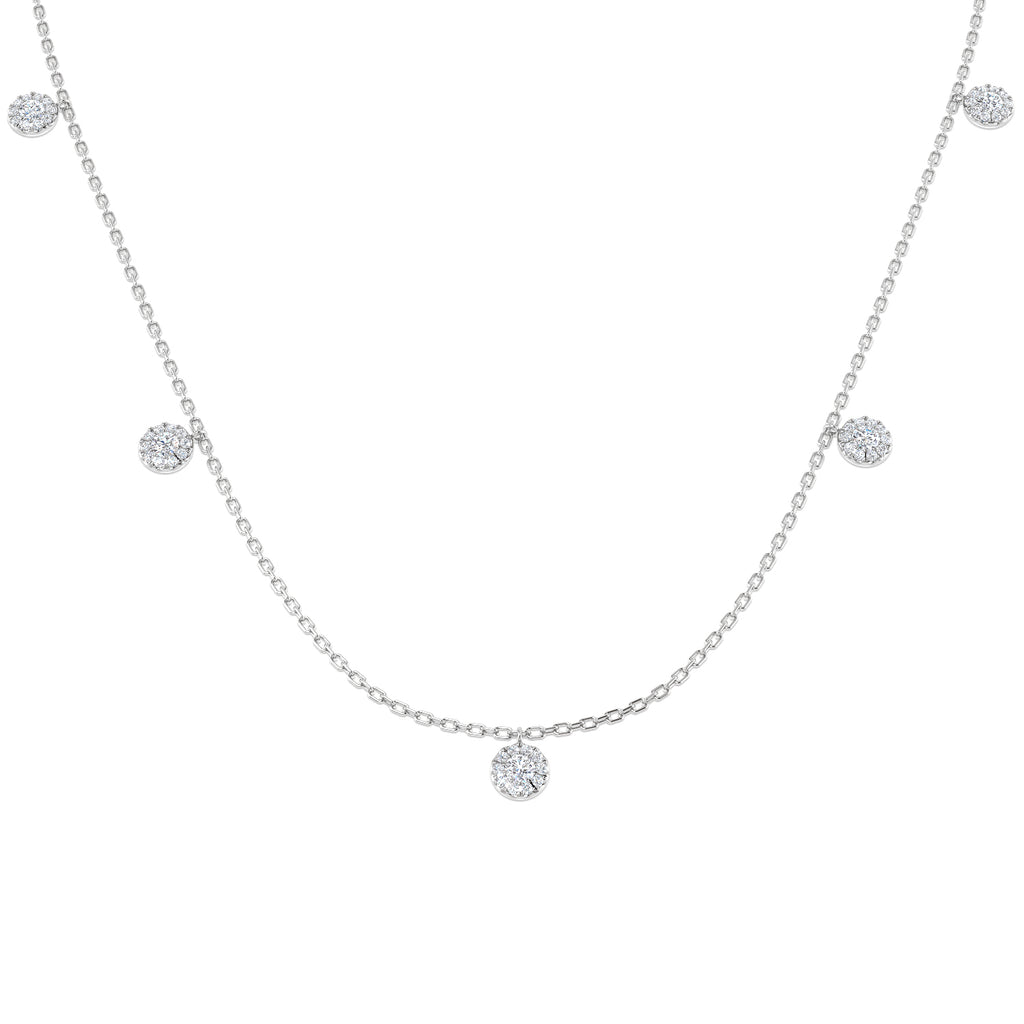 SN1556 — Necklace - 9k White Gold