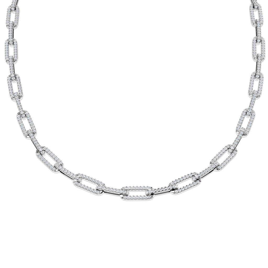 SN1575 — Necklace - 9k White Gold