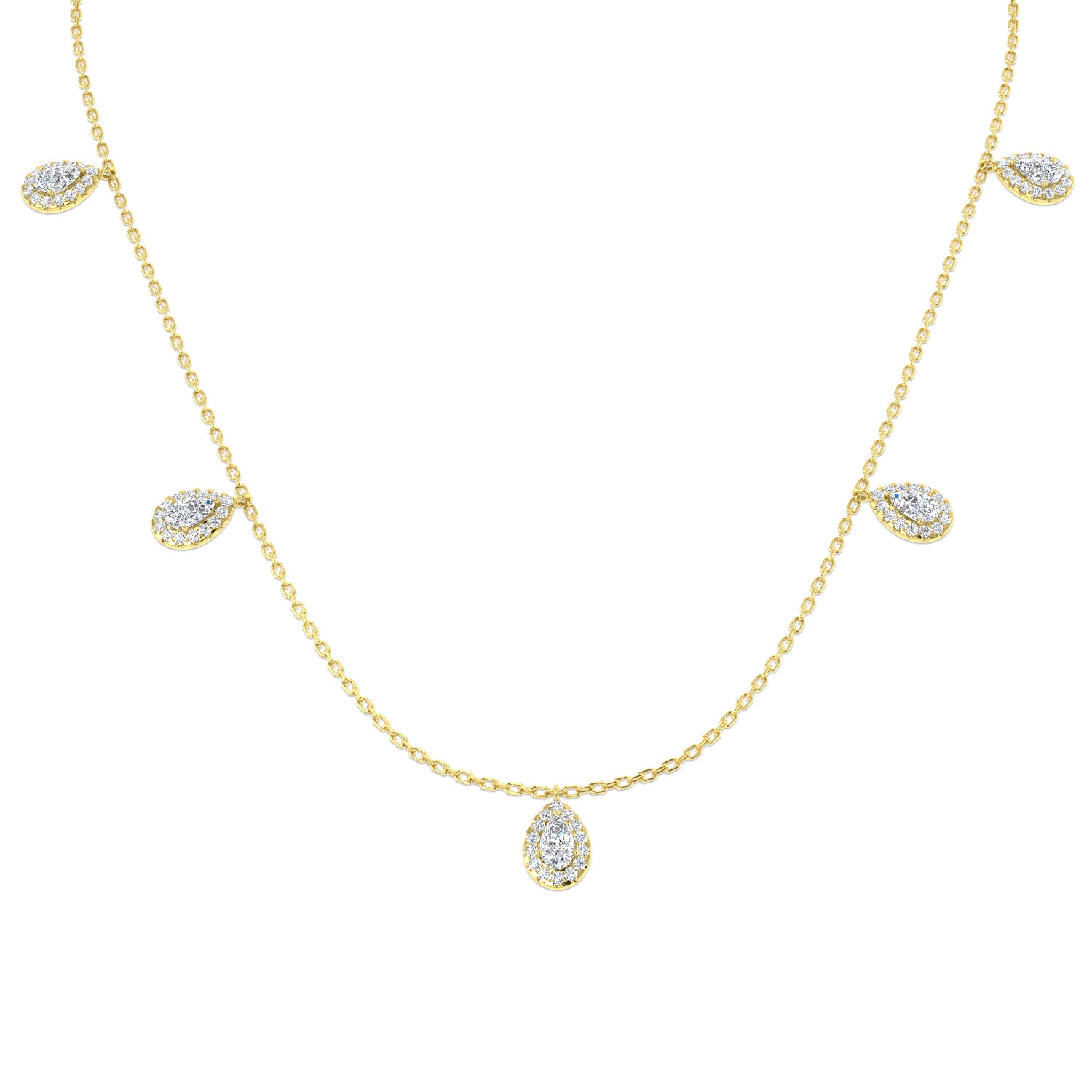 SN1578 — Necklace - 9k Yellow Gold