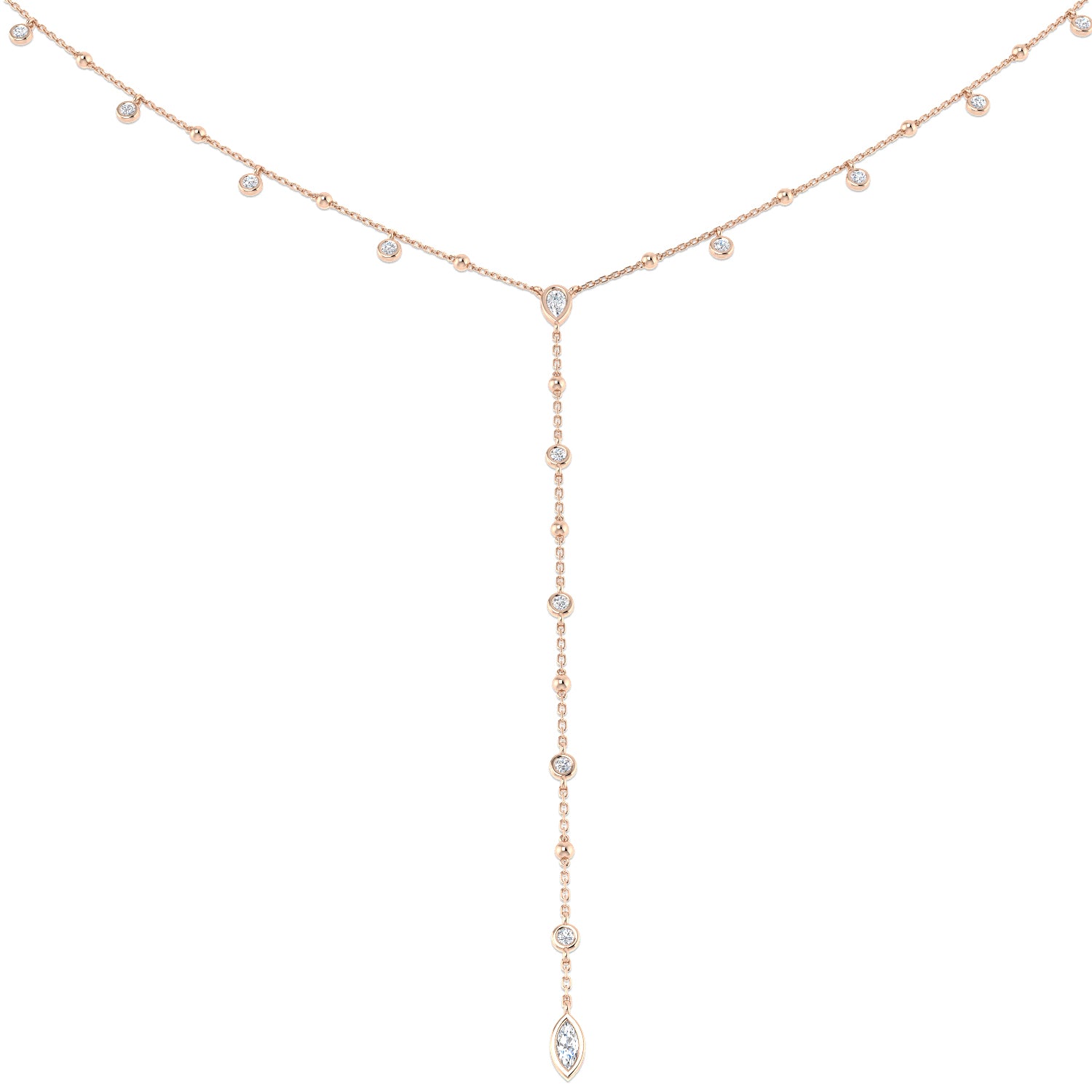 SN1630 — Necklace - 9k Rose Gold