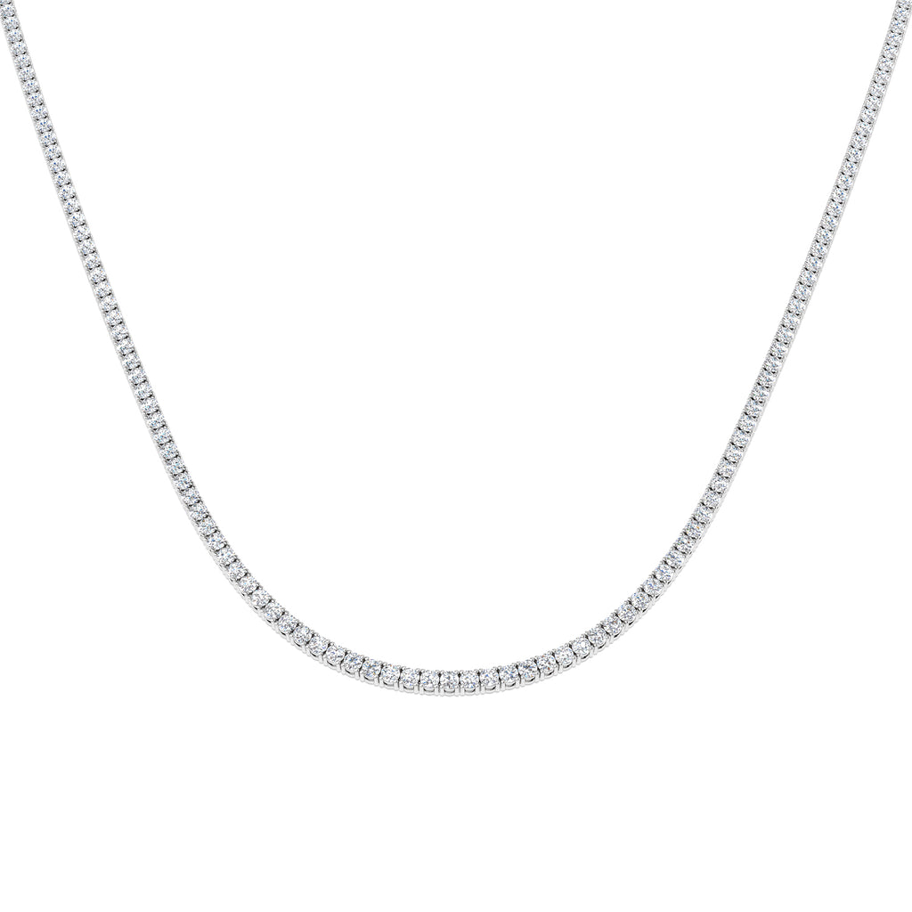 SN1634A — Necklace - 9k White Gold