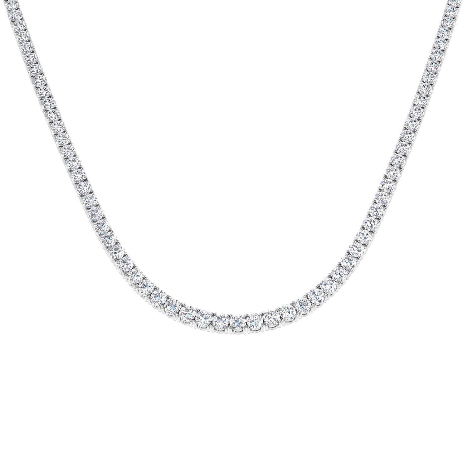 SN1645 — Necklace - 9k White Gold