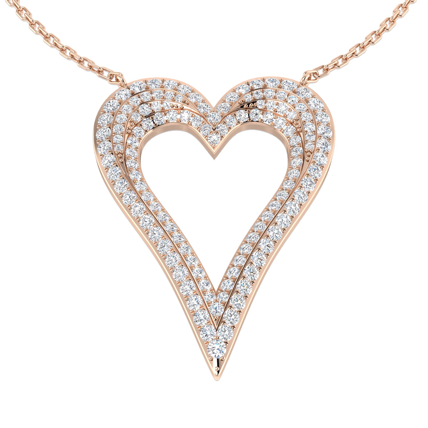 SN1651 — Necklace - 9k Rose Gold