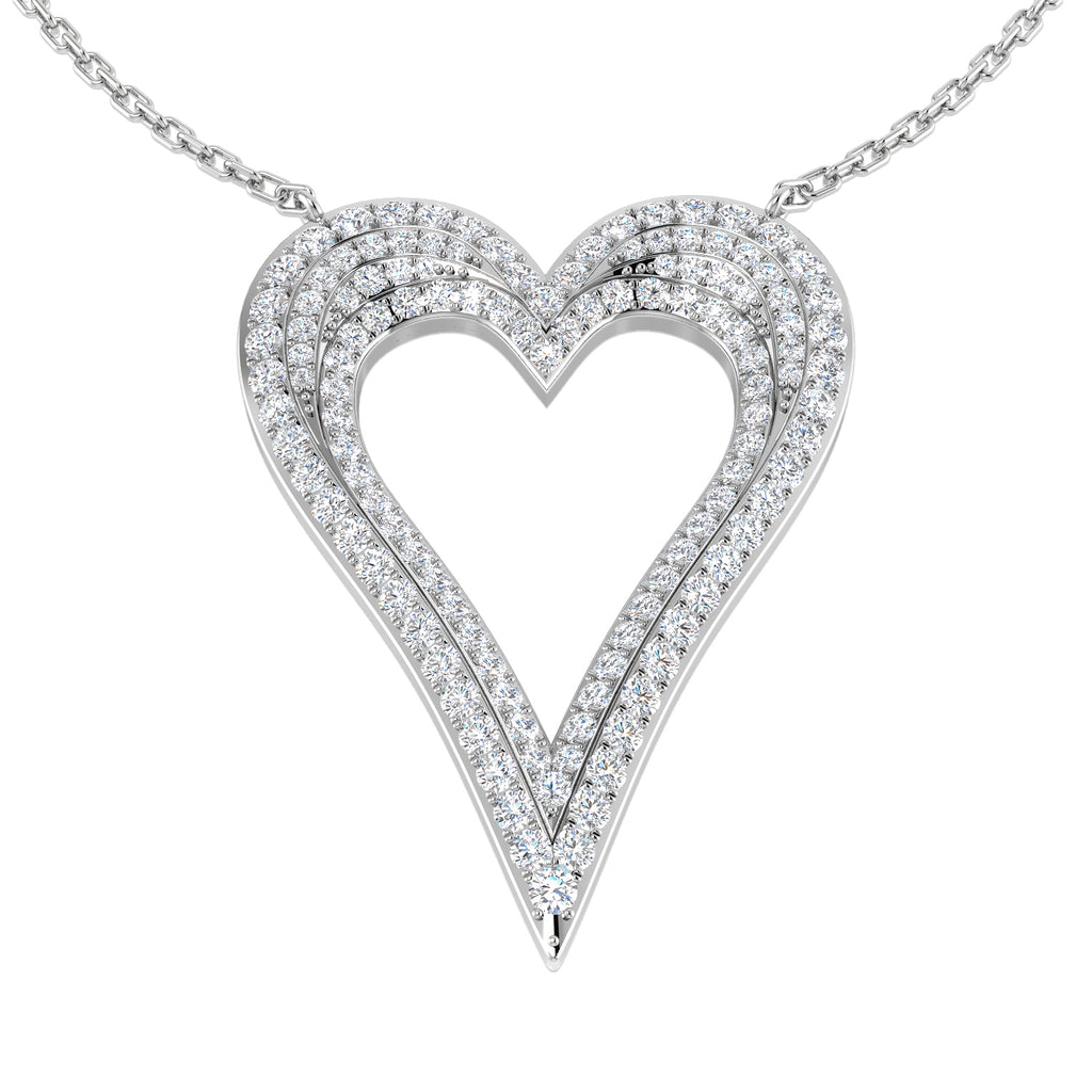 SN1651 — Necklace - 9k White Gold