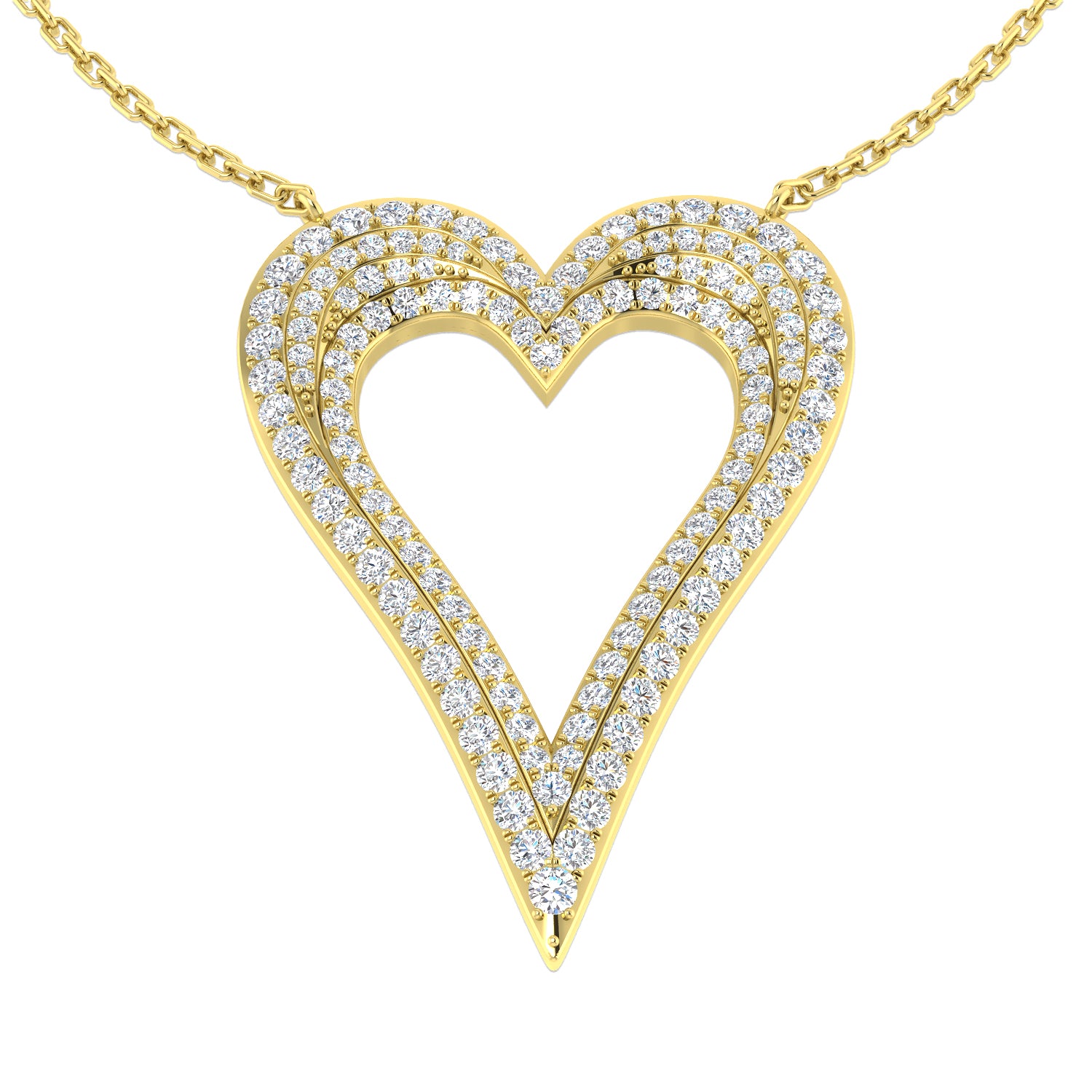 SN1651 — Necklace - 9k Yellow Gold