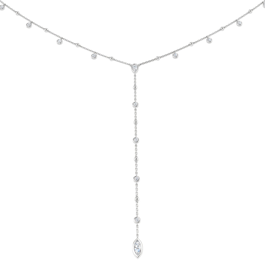 SN1658 — Necklace - 9k White Gold