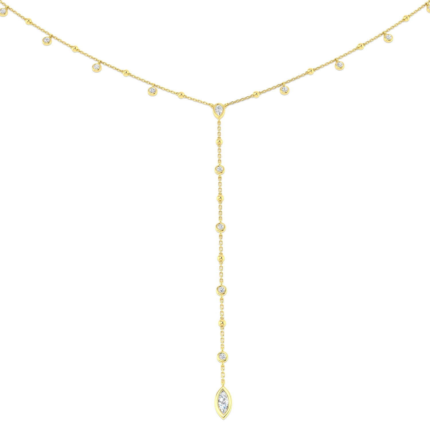 SN1658 — Necklace - 9k Yellow Gold