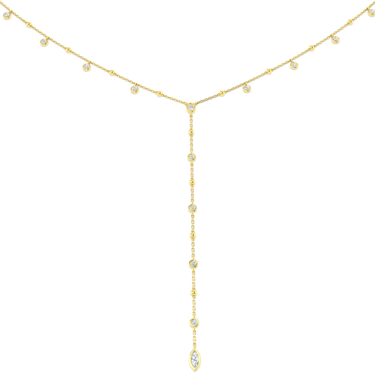 SN1660 — Necklace - 9k Yellow Gold