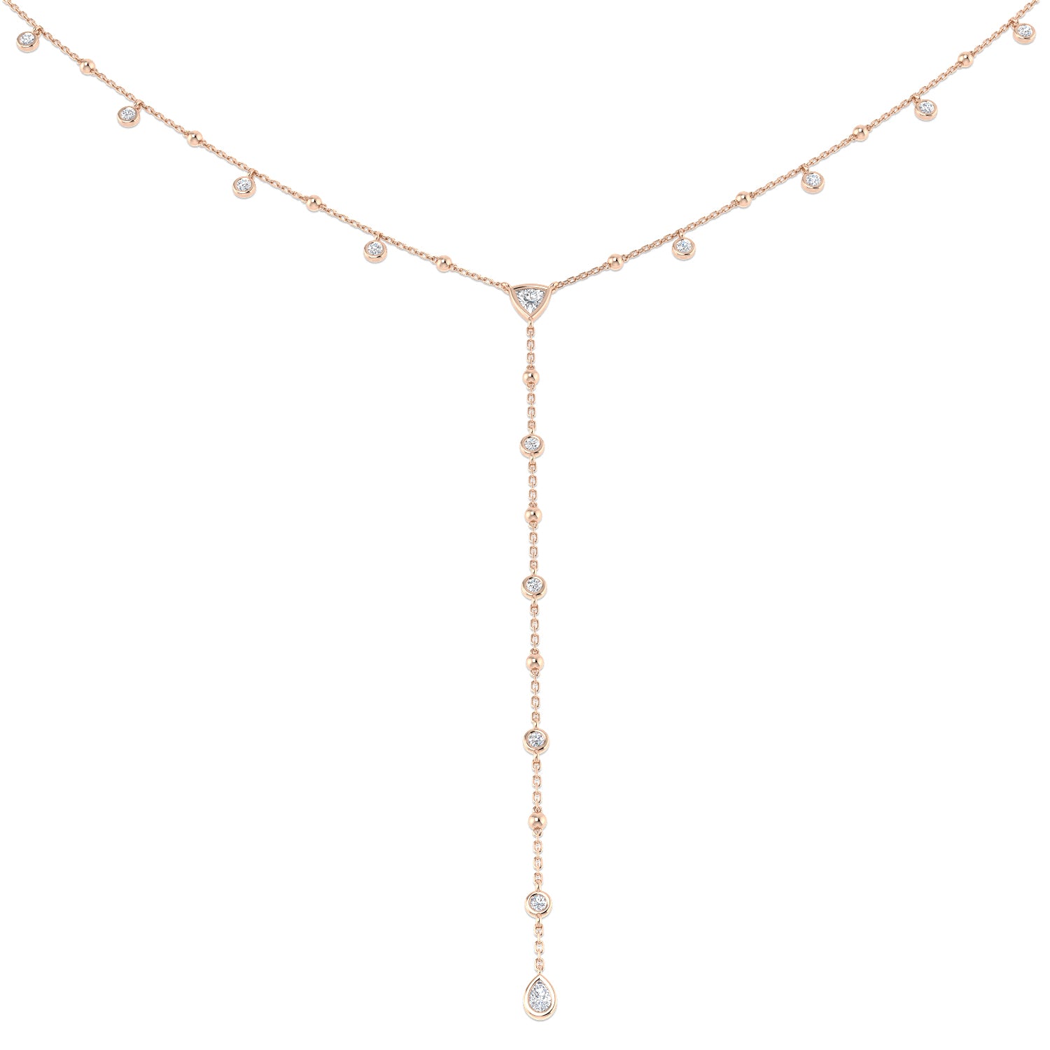SN1662A — Necklace - 9k Rose Gold