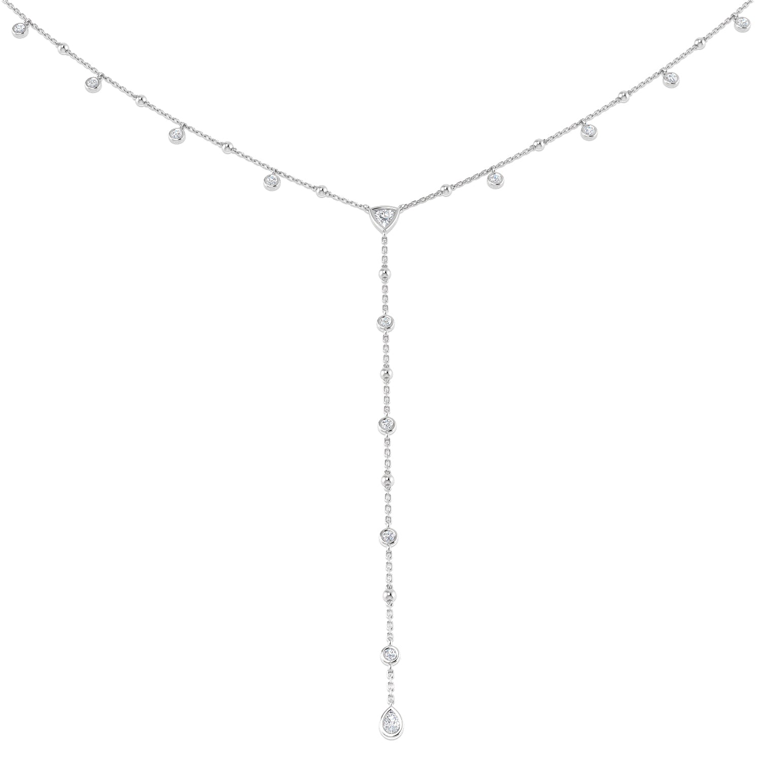 SN1662A — Necklace - 9k White Gold