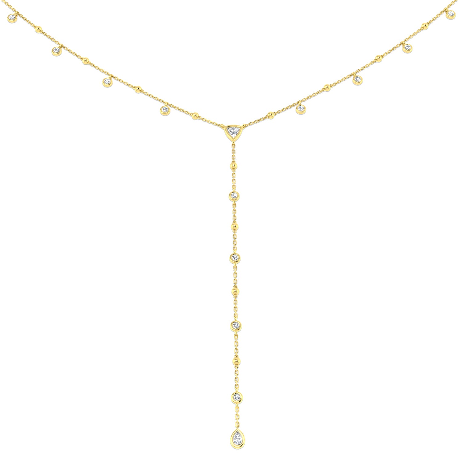 SN1662A — Necklace - 9k Yellow Gold