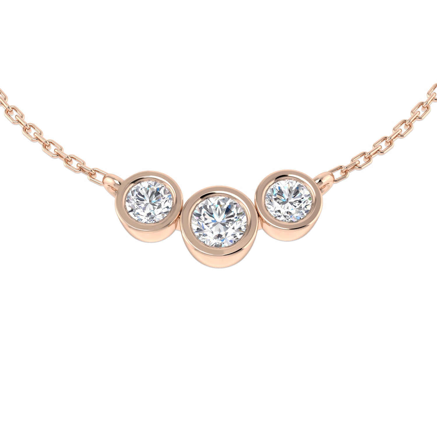 SN1666 — Necklace - 9k Rose Gold