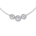 SN1666 — Necklace - 9k White Gold