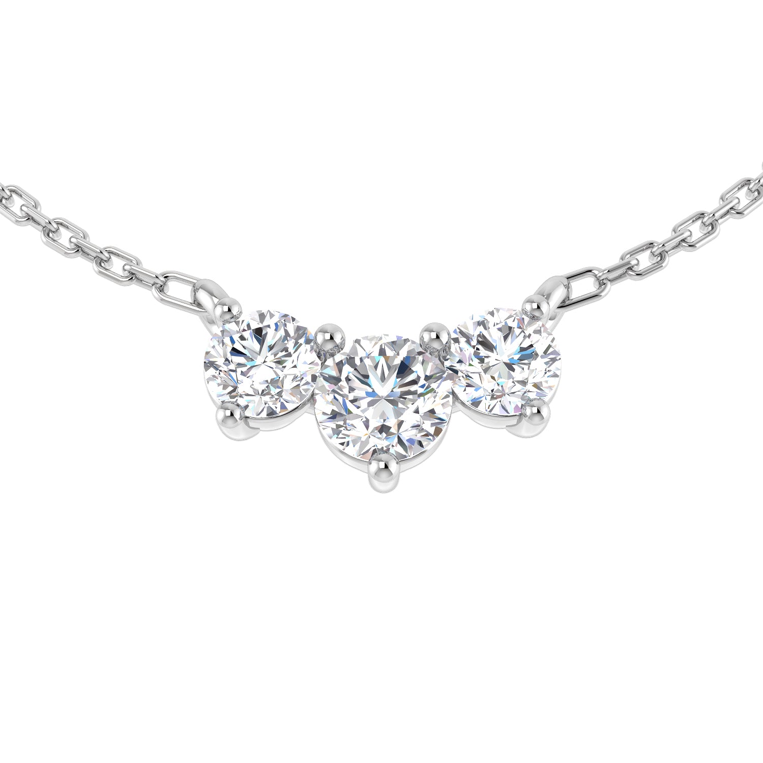 SN1667 — Necklace - 9k White Gold