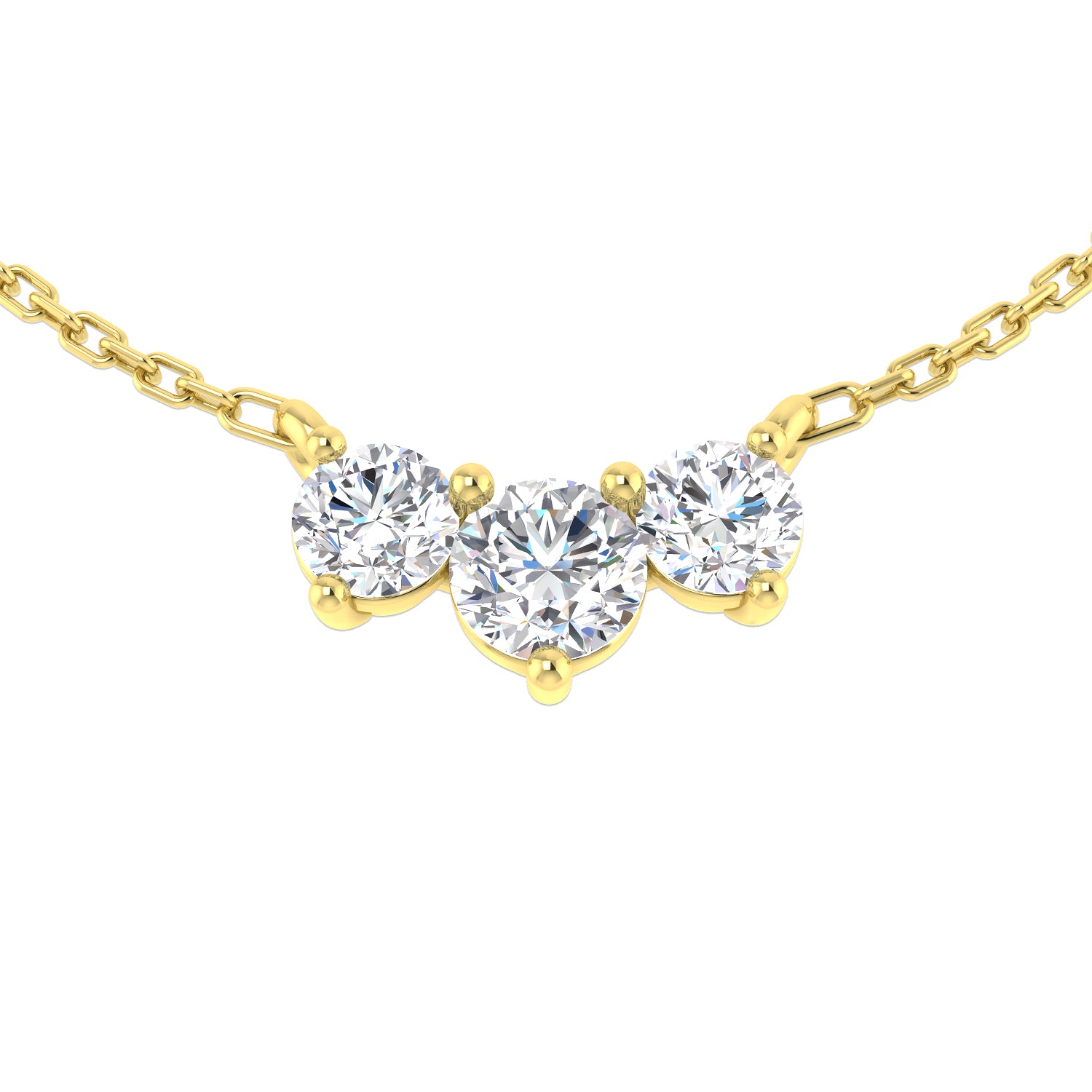 SN1667 — Necklace - 9k Yellow Gold