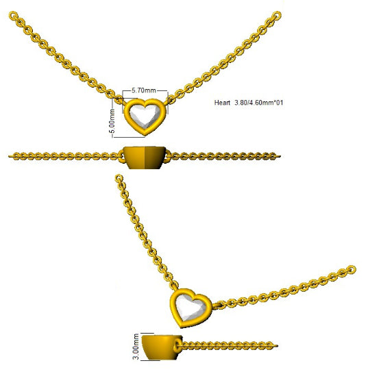 SN1673 — Necklaces - 18 KT White Gold detail