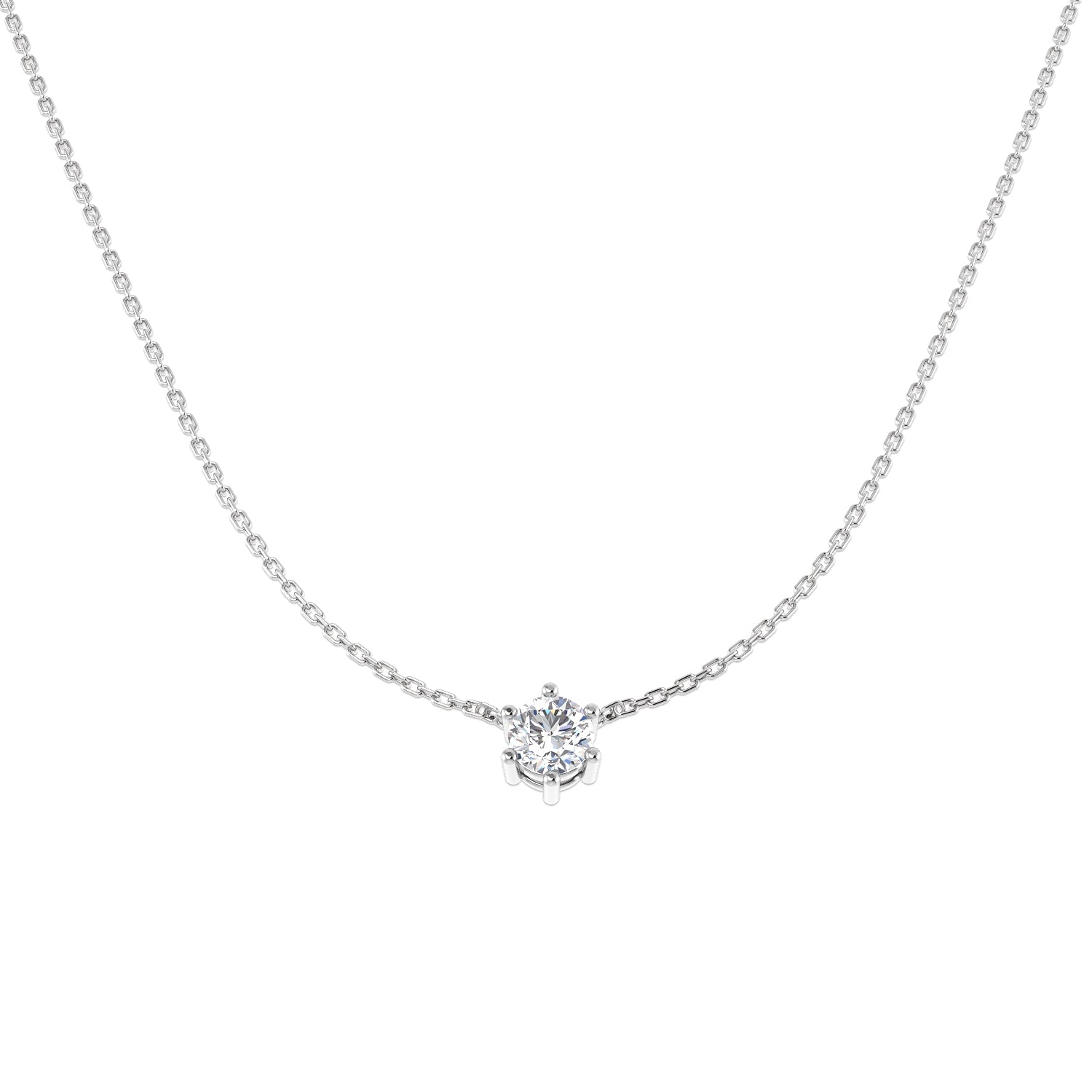 SN1682 — Necklace - 9k White Gold