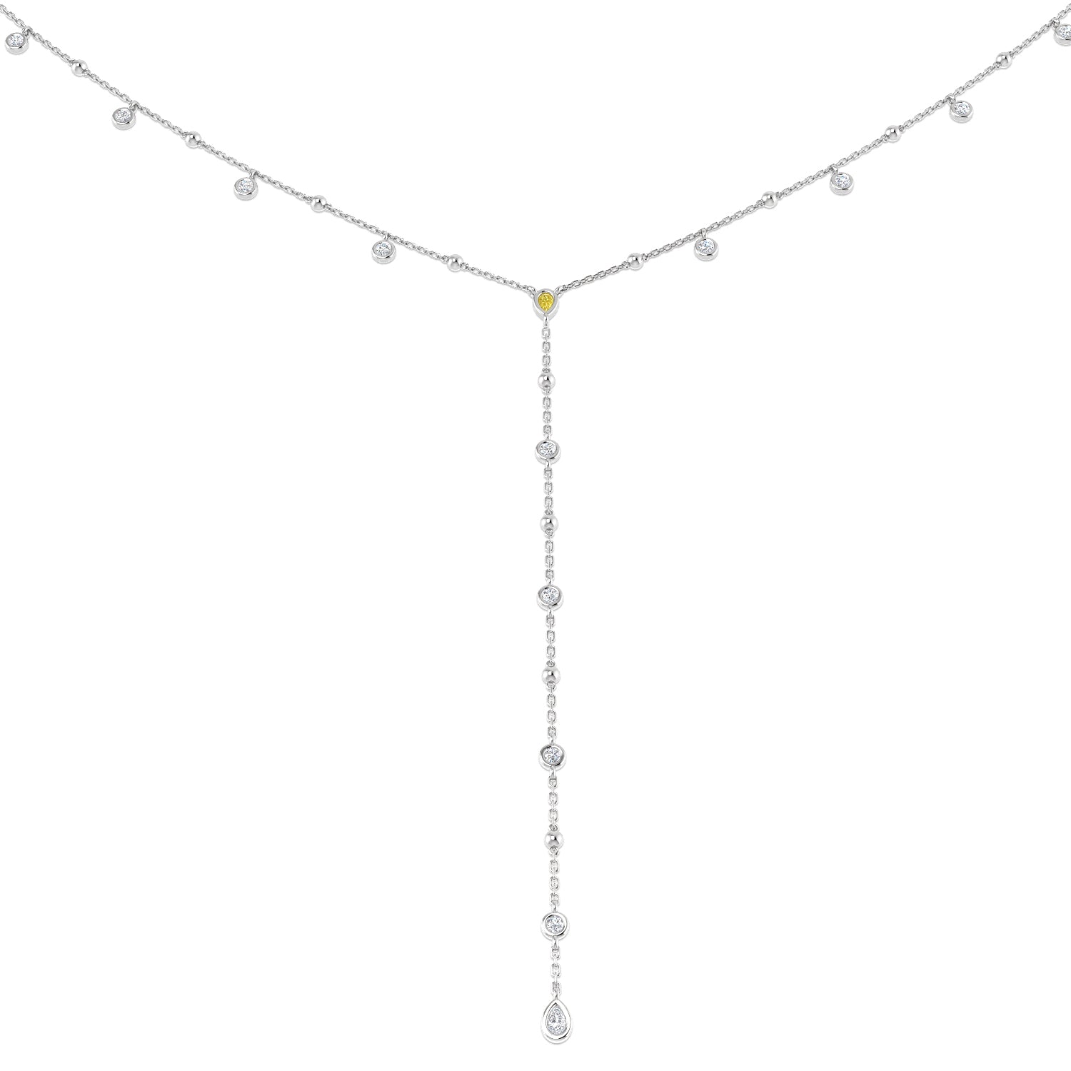 SN1693 — Necklace - 9k White Gold