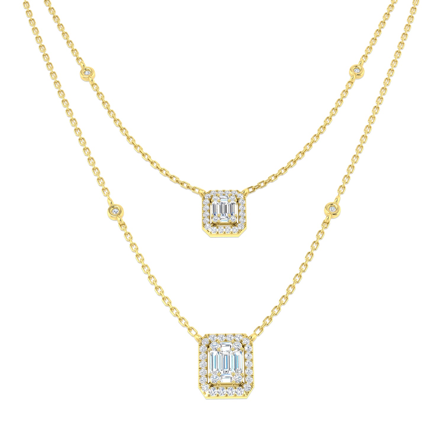 SN1717 — Necklace - 9k Yellow Gold