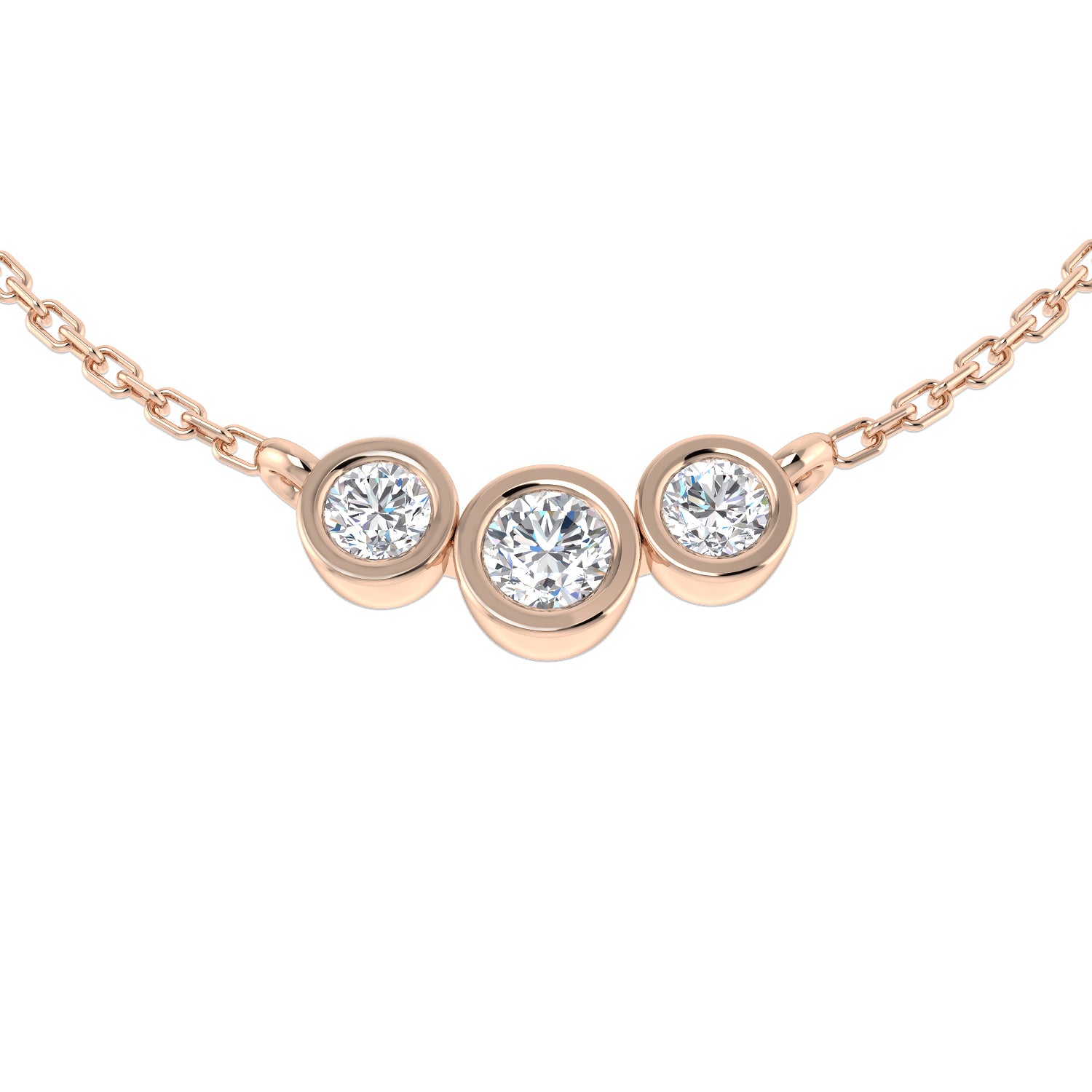 SN1731 — Necklace - 9k Rose Gold