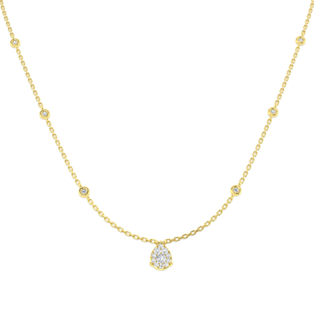 SN1748 — Necklace - 9k Yellow Gold