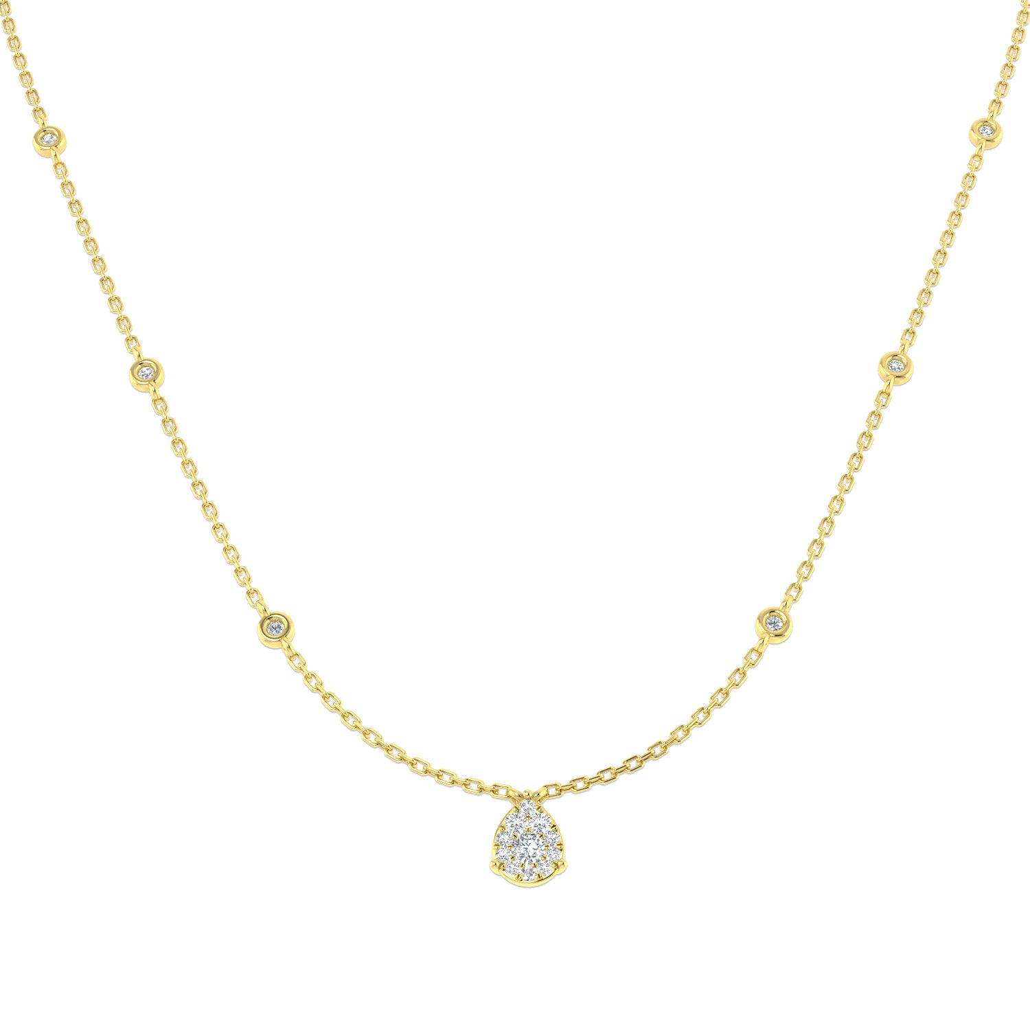 SN1748 — Necklace - 9k Yellow Gold