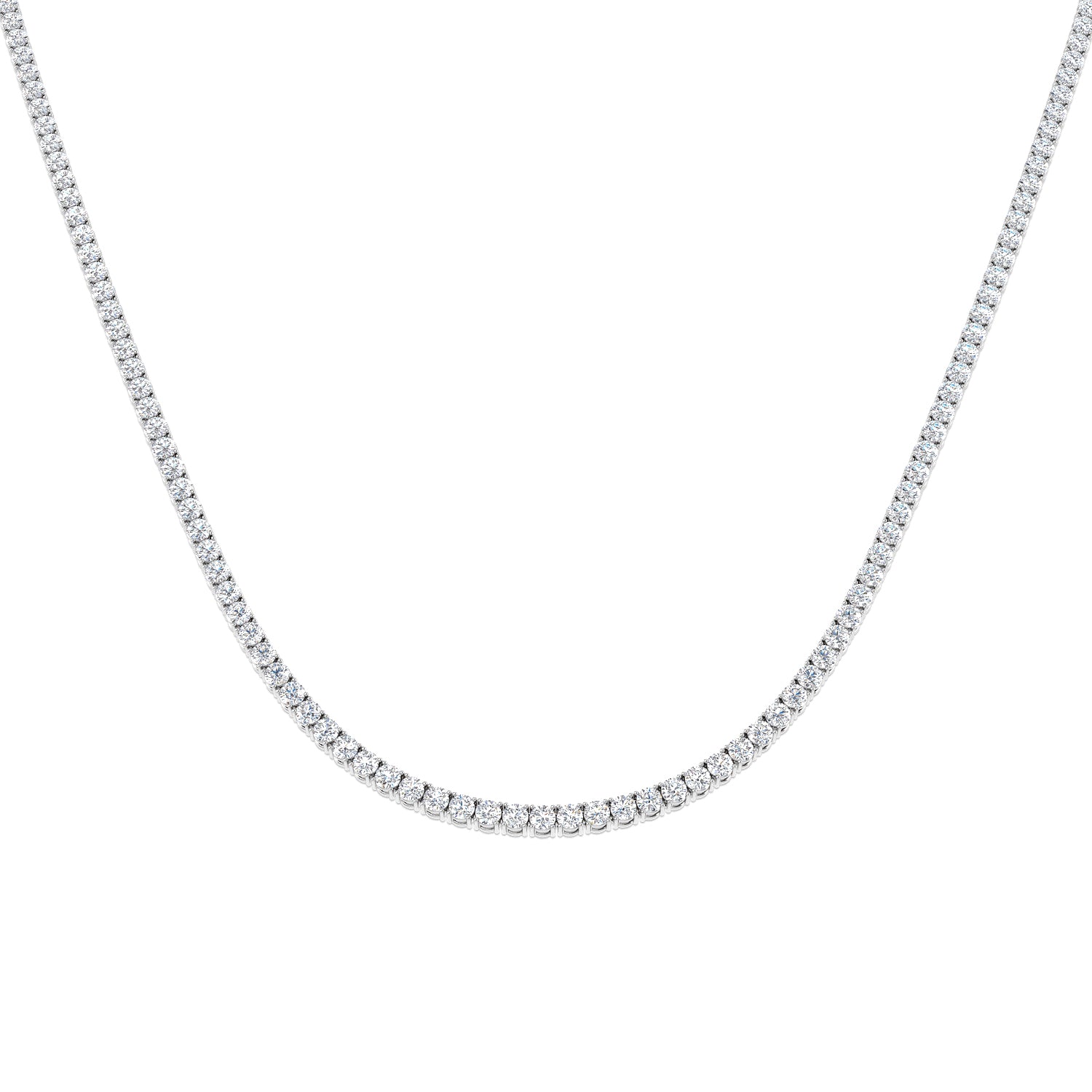 SN1752 — Necklace - 9k White Gold
