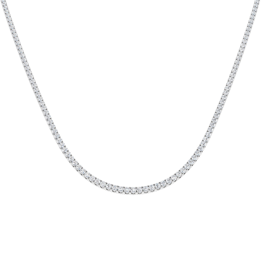 SN1762 — Necklace - 9k White Gold