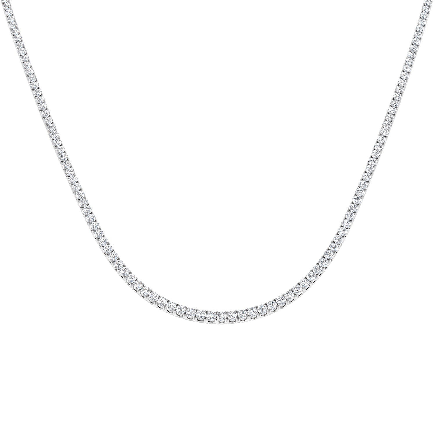 SN1762 — Necklace - 9k White Gold
