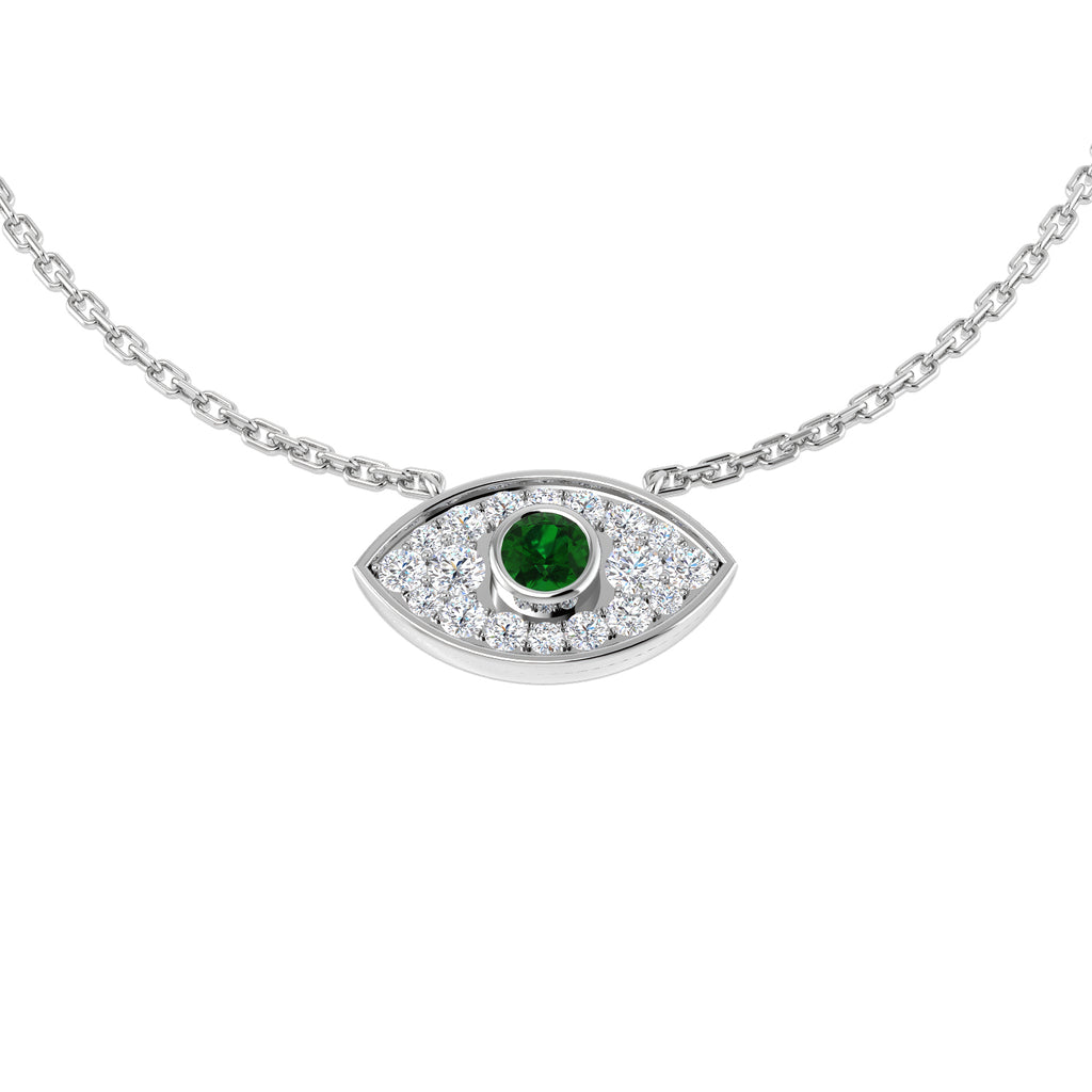 SN1768 — Necklace - 9k White Gold