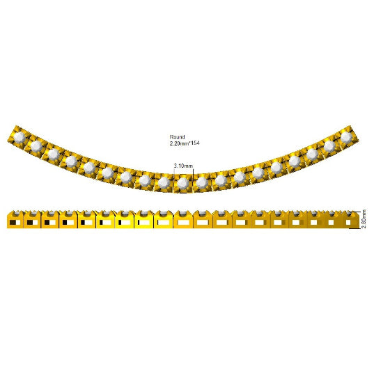SN1779 — Necklaces - 18k White Gold detail