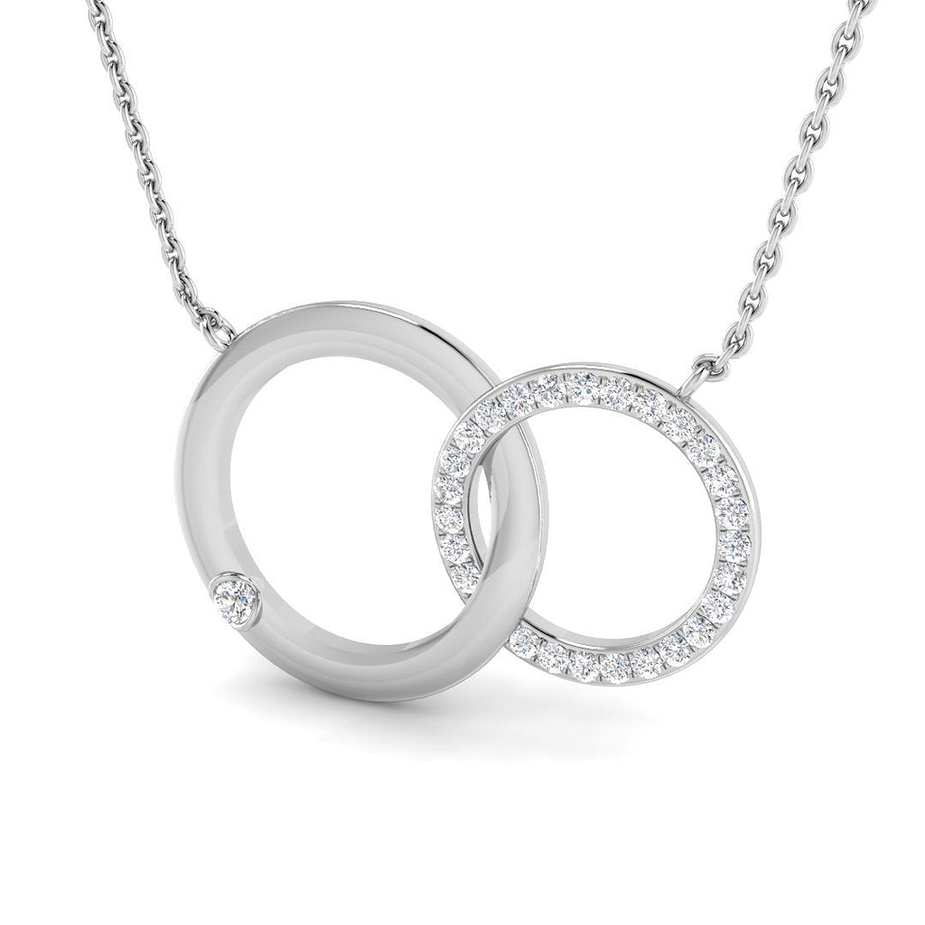 SN1791 — Necklace - 9k White Gold