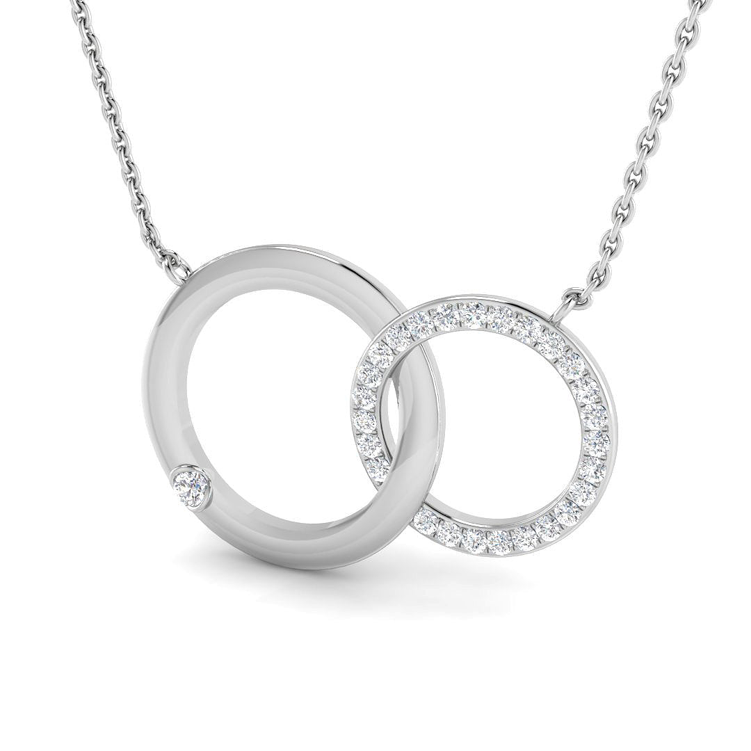 SN1791 — Necklace - 9k White Gold