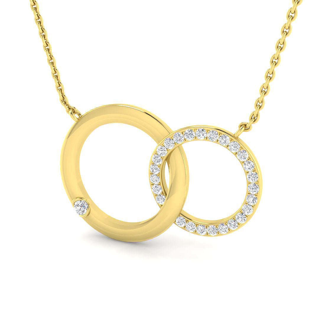 SN1791 — Necklace - 9k Yellow Gold