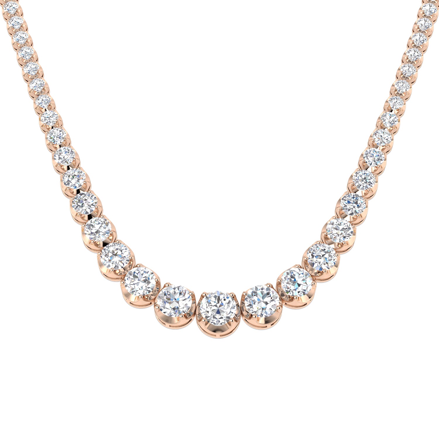 SN1793-25CT — Necklace - 9k Rose Gold