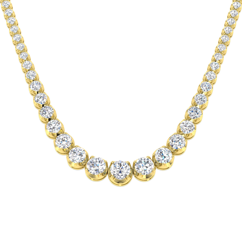 SN1793-25 — Necklace - 9k Yellow Gold