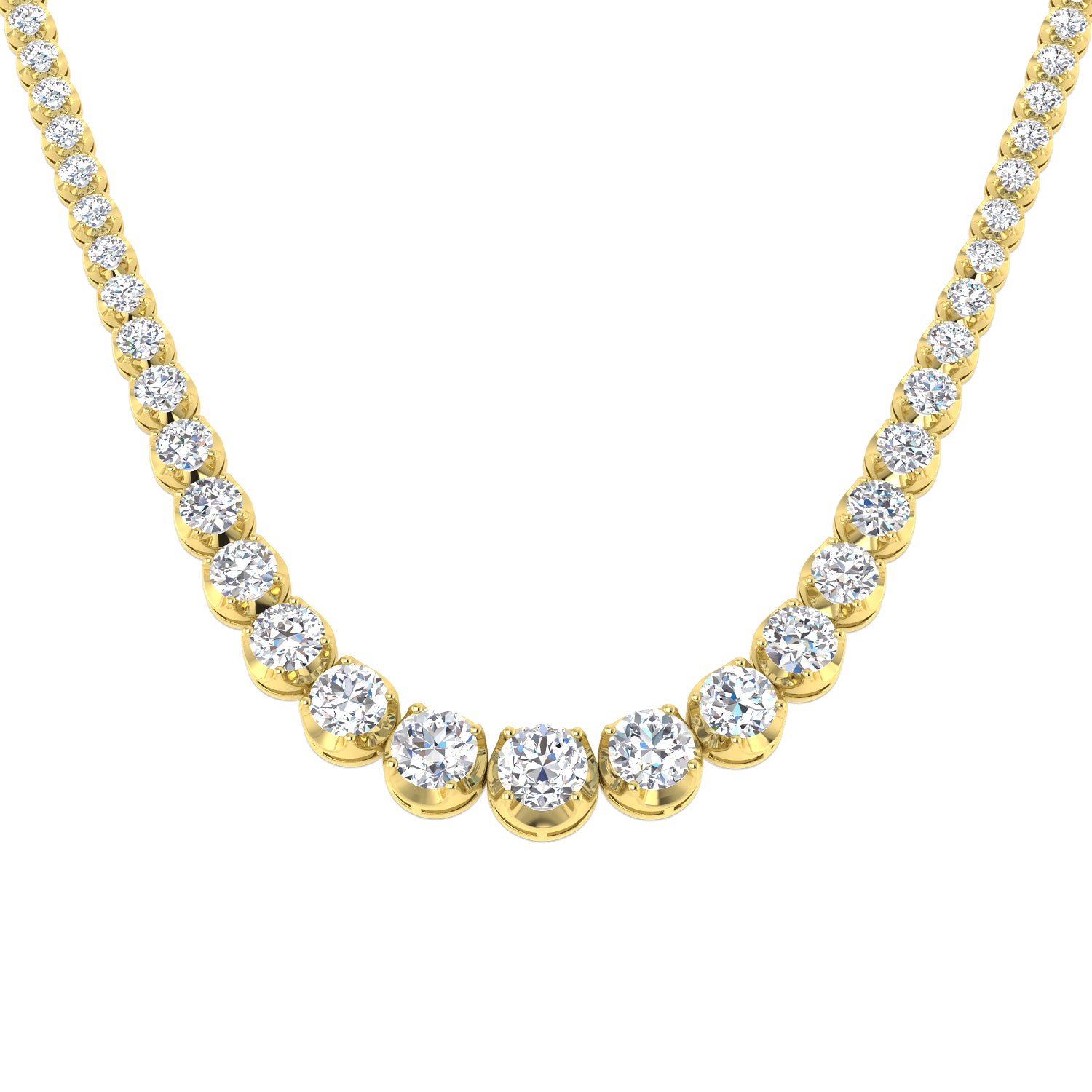 SN1793-25CT — Necklace - 9k Yellow Gold