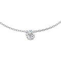 SN1805 — Necklace - 9k White Gold
