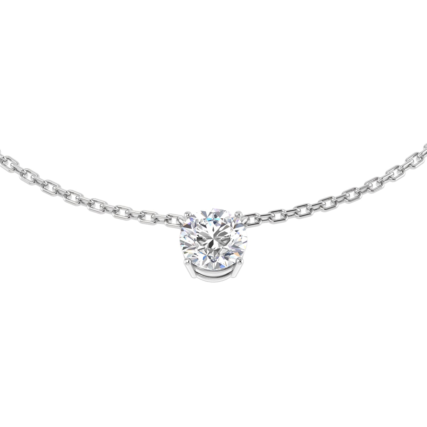 SN1805 — Necklace - 9k White Gold