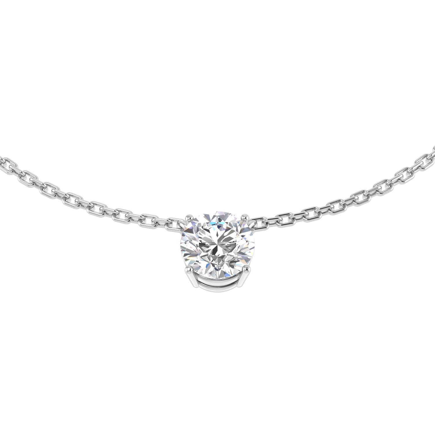 SN1806 — Necklace - 9k White Gold