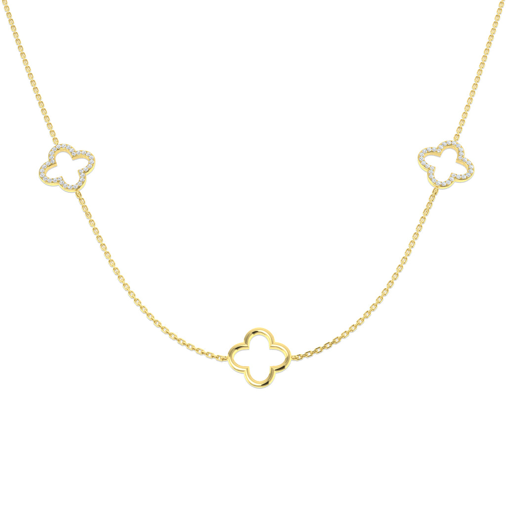 SN1817 — Necklace - 9k Yellow Gold
