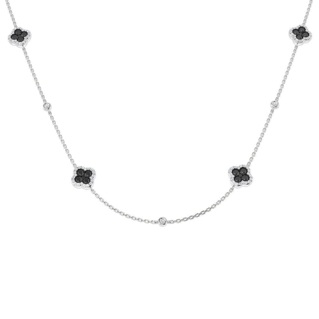 SN1819 — Necklace - 9k White Gold