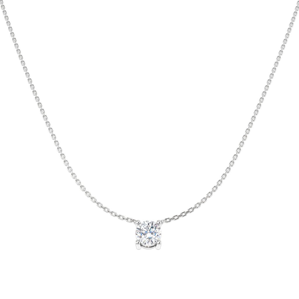 SN1828 — Necklace - 18k White Gold